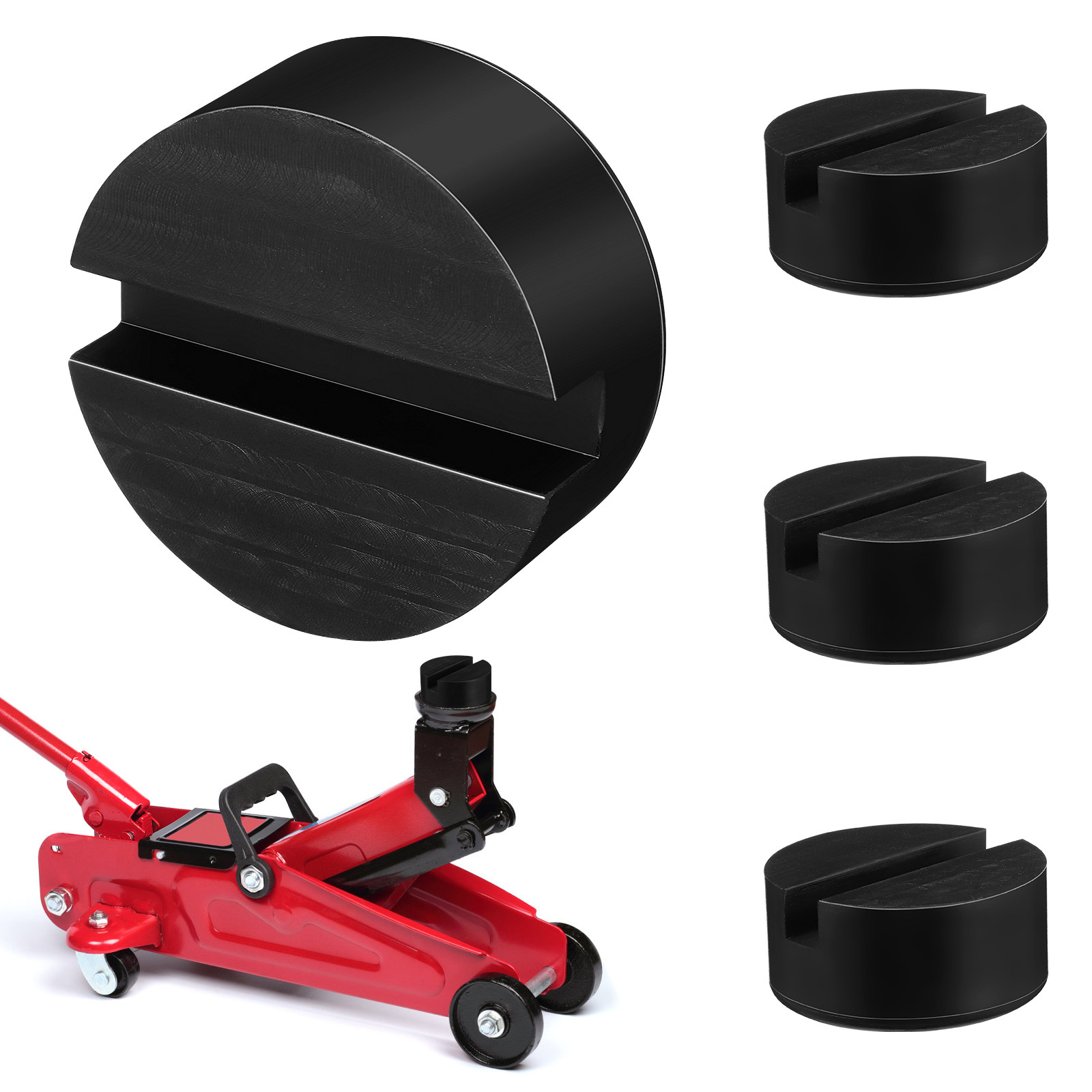 4 pcs Rubber Blocks for Jack P - đánh giá và giá Car Jack